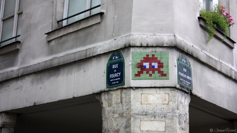 Invader was here!