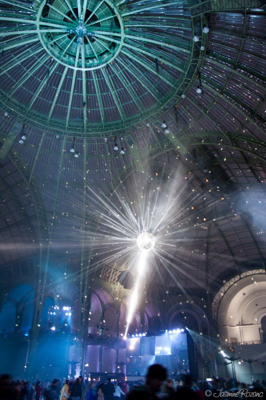 Le Grand Palais en mode disco