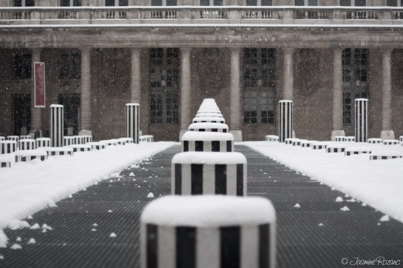 Paris sous la neige