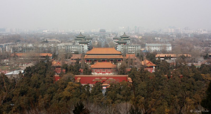 Vue de Jingshan Park